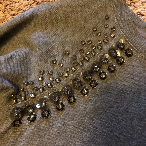 Jeweled JCrew sweater - Picture 3 of 3